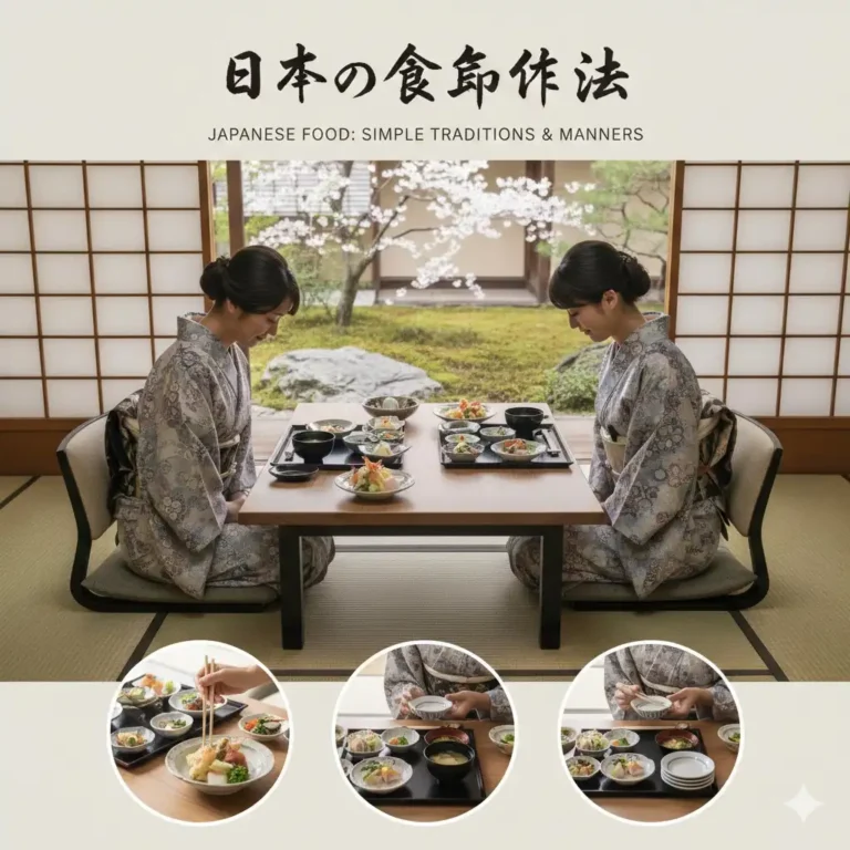Custom in Japanese Food